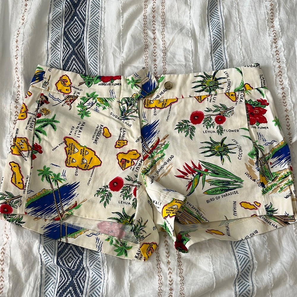JCrew Map Shorts